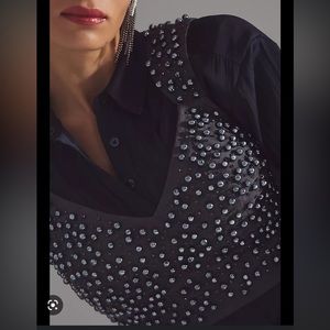 Anthropologie Pearl Bra Top